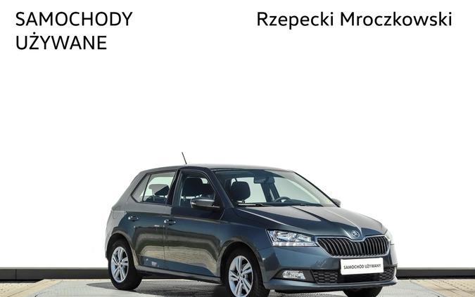 Skoda Fabia cena 55200 przebieg: 67998, rok produkcji 2021 z Krzanowice małe 154